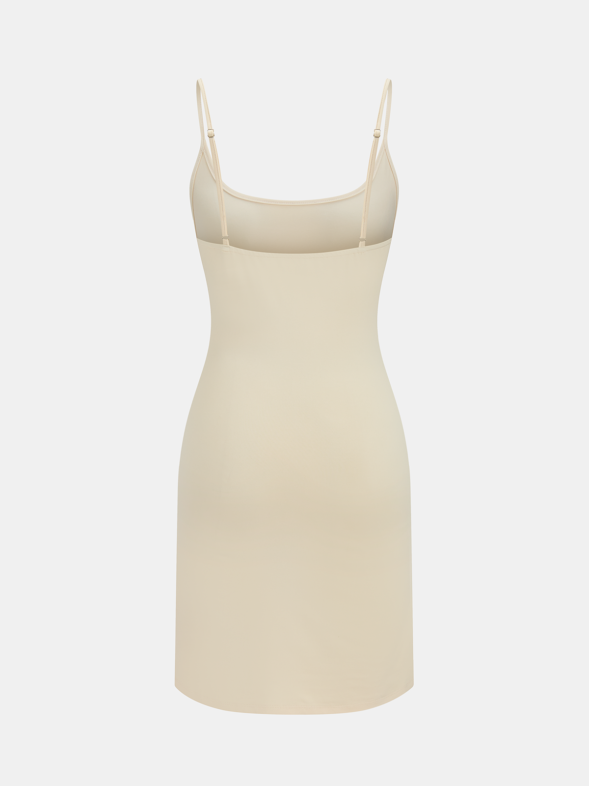 Striped Cowl Neck Dress with Cami Slip