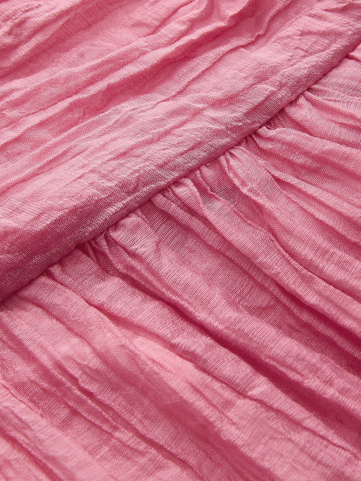 Crinkled Textured Halter Maxi Dress