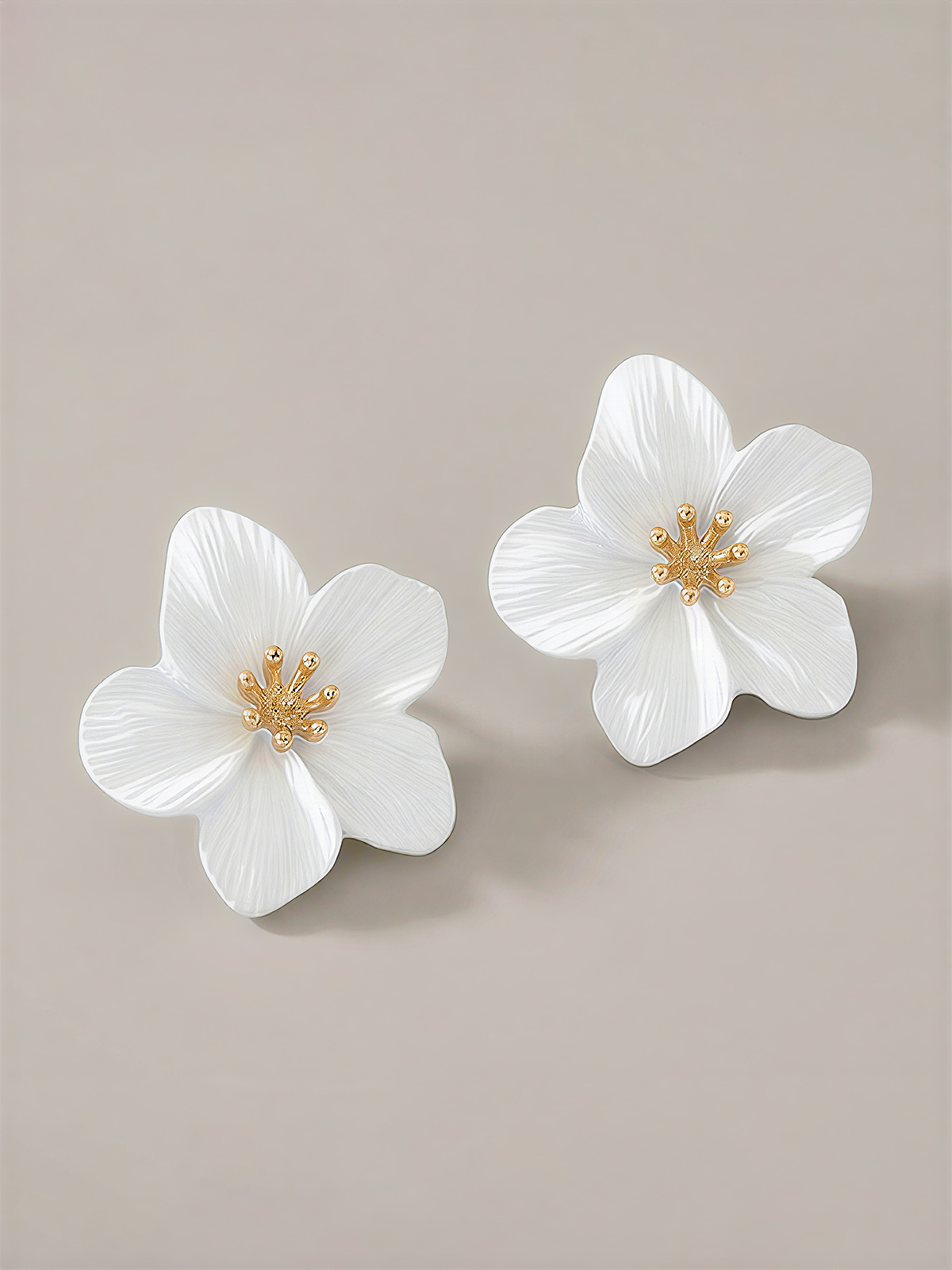Blooming Flower Stud Earrings