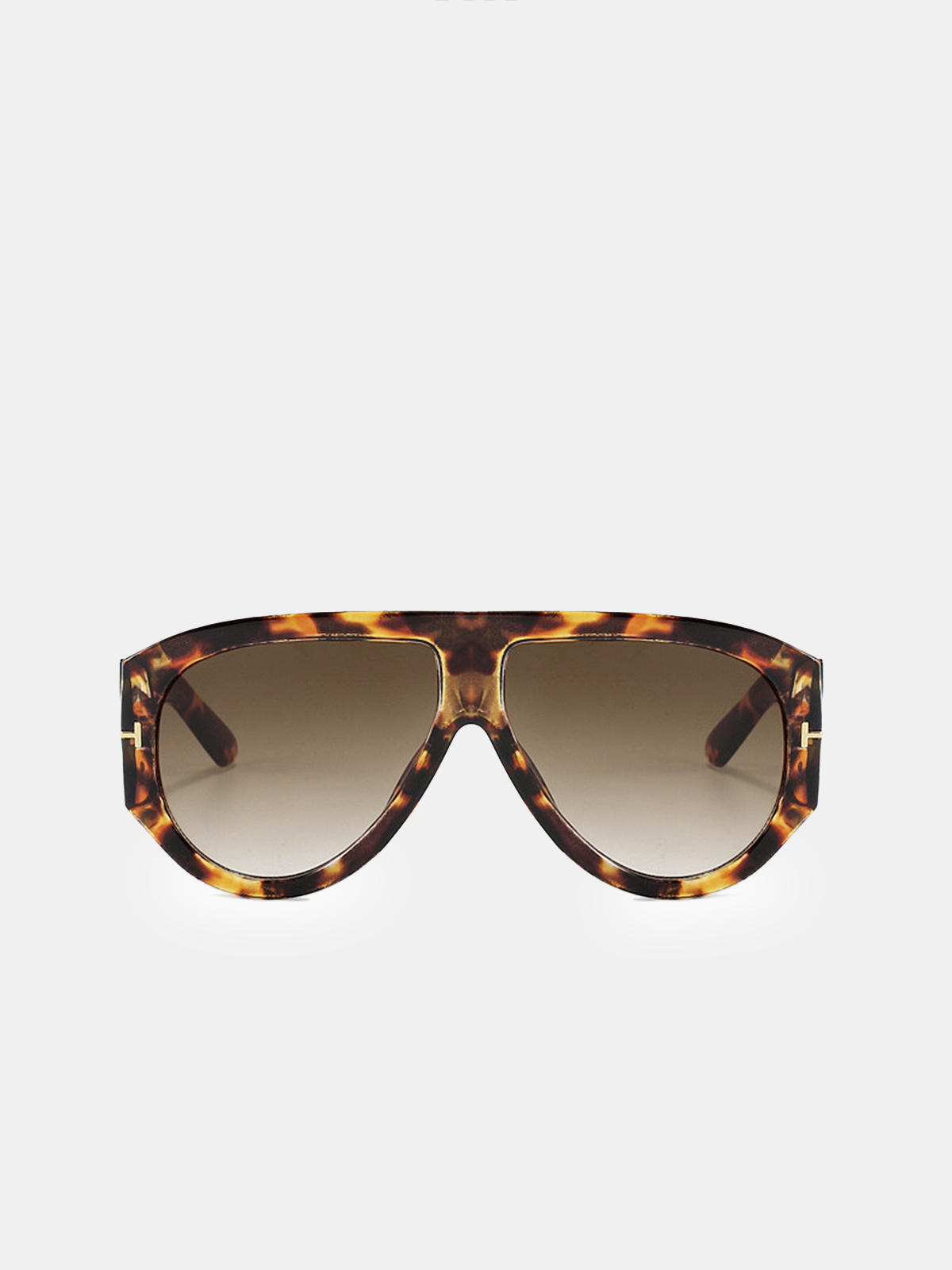 Trendy Oversized Shield Sunglasses