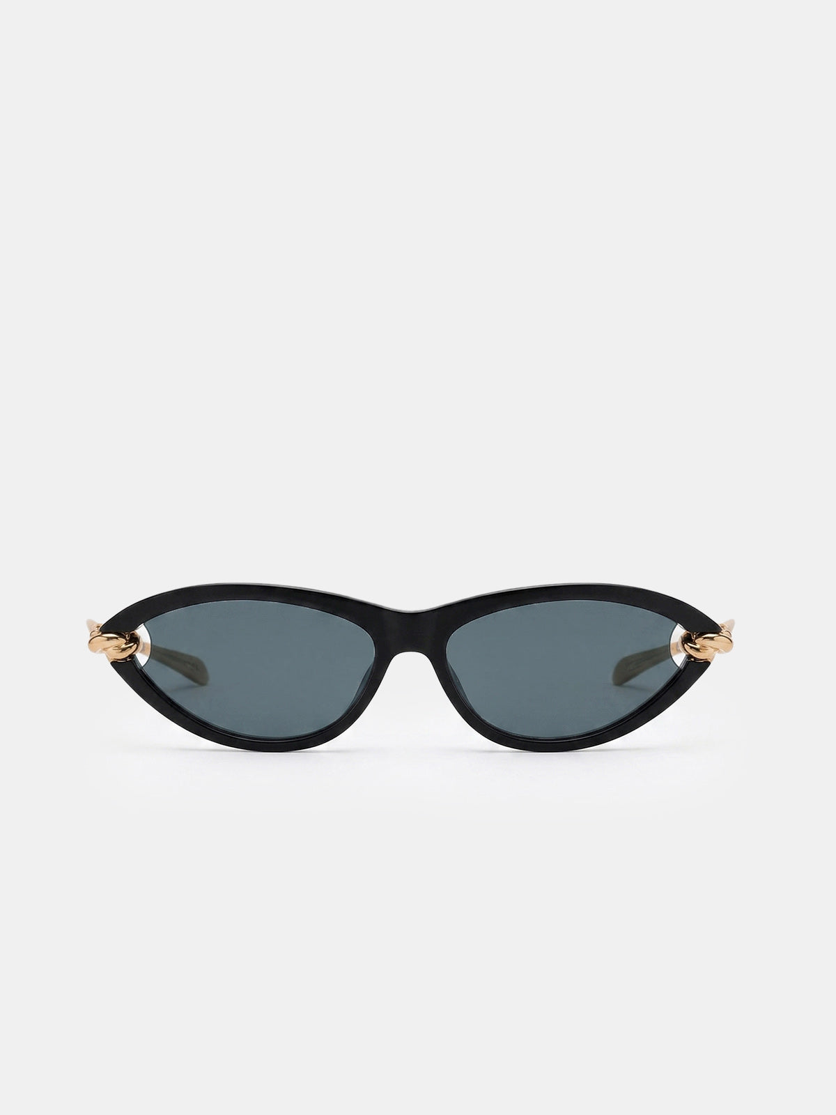 Retro Narrow Cat Eye Sunglasses