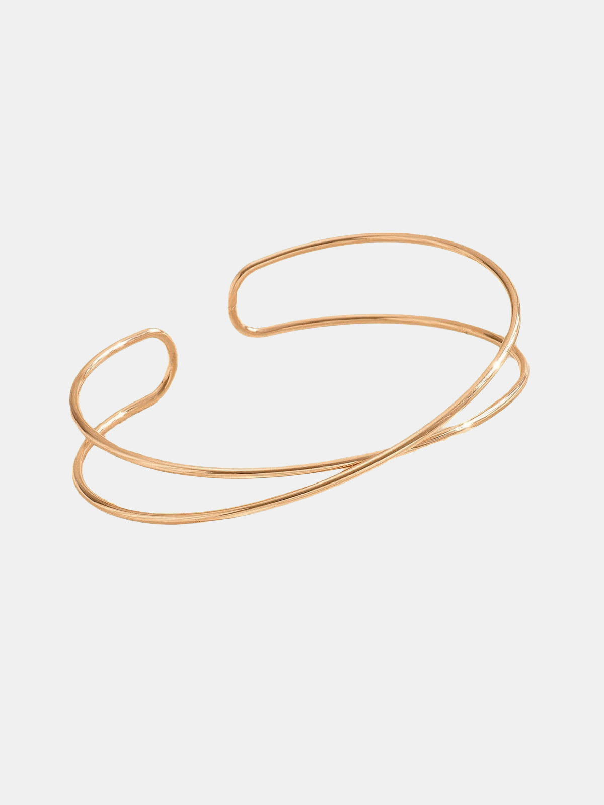 Minimalist Crisscross Upper Arm Cuff