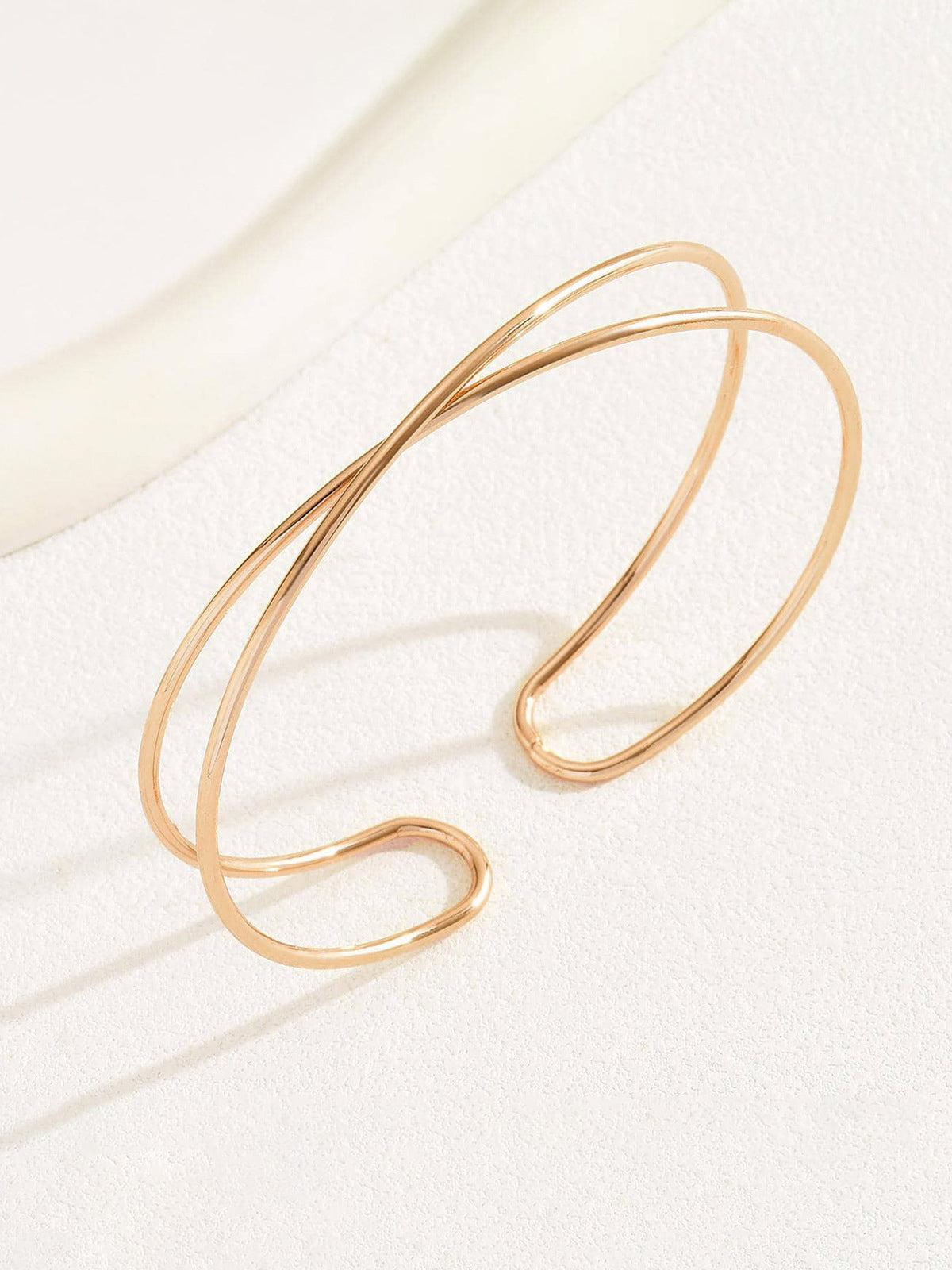 Minimalist Crisscross Upper Arm Cuff