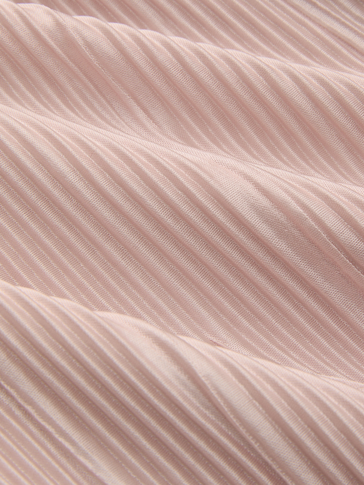 Strapless Pleated Maxi Dress