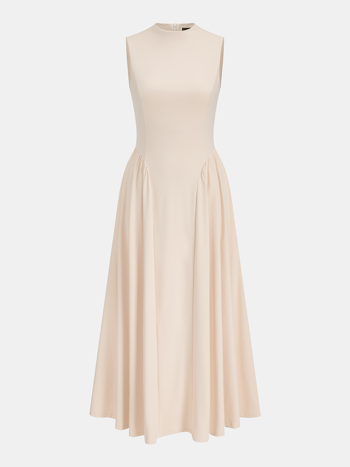 Sleeveless A-Line Maxi Dress