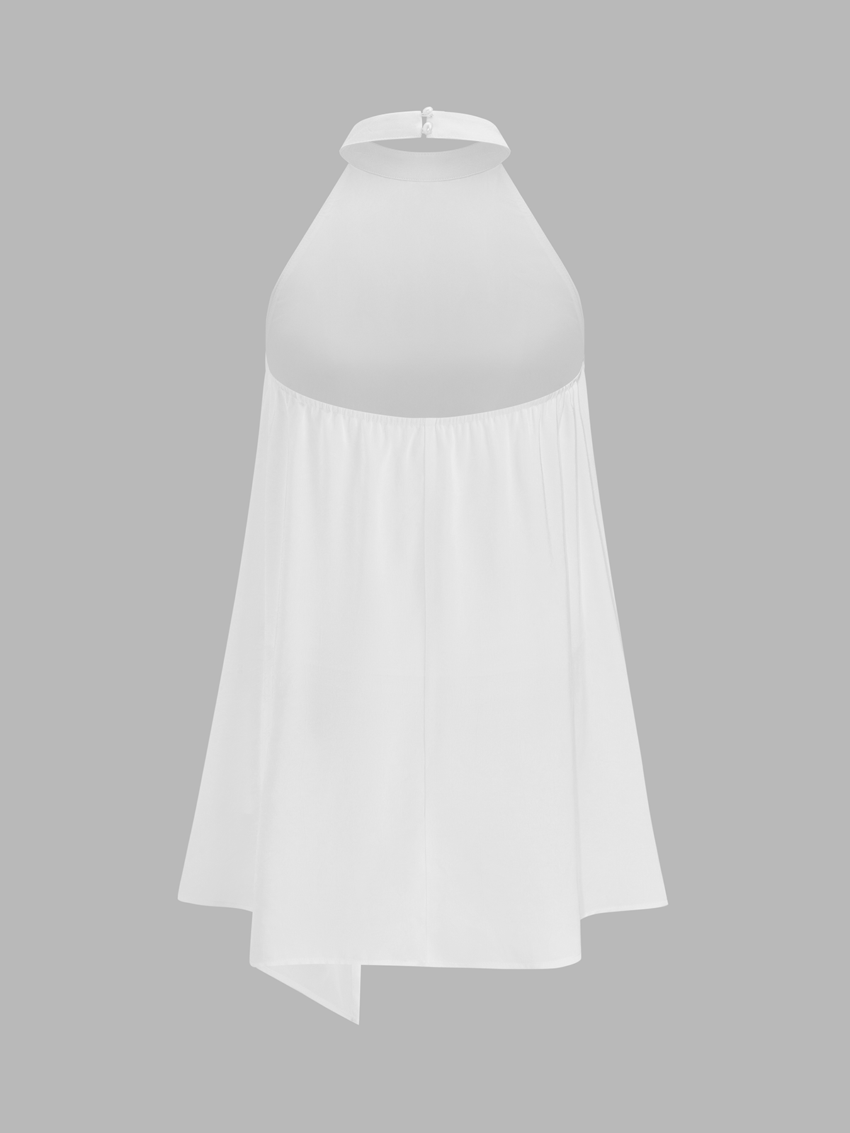 Halter Asymmetric Hem Top & Pants Set