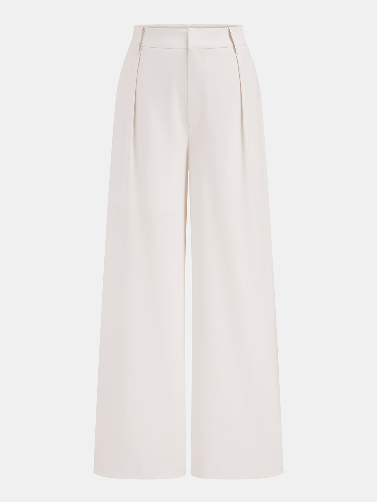 Ensemble haut sans manches à taille nouée et pantalon large