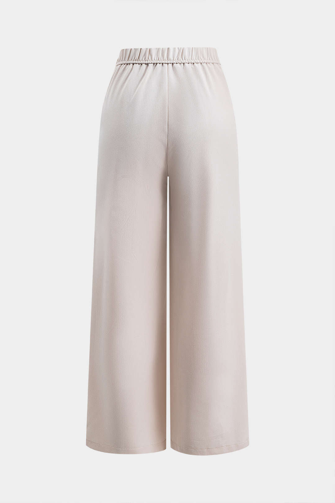 Bustier Cami Top And High Waist Wide Leg Trousers Set