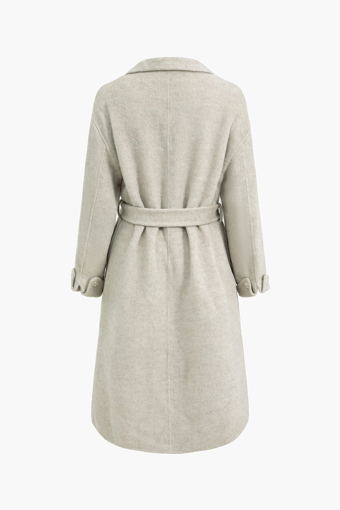 Basic Wool Double-Breasted Coat