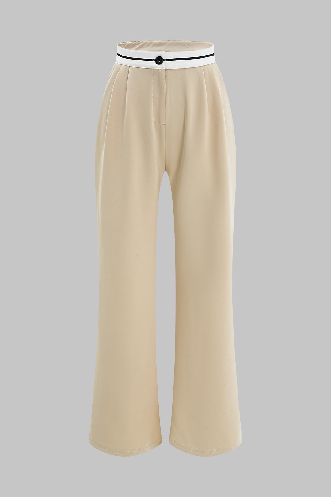 Contrast Tube Top And Trousers Set