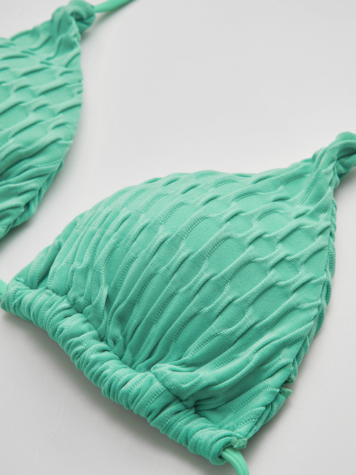 Bikini-Set mit Neckholder und Knoten 