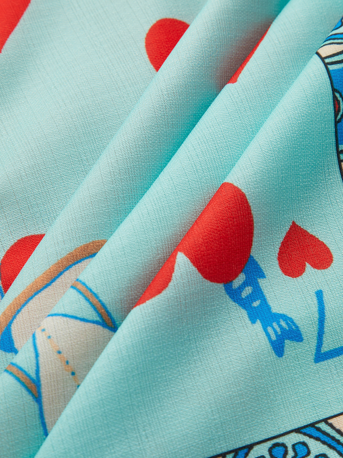 Robe polo imprimée ceinturée 