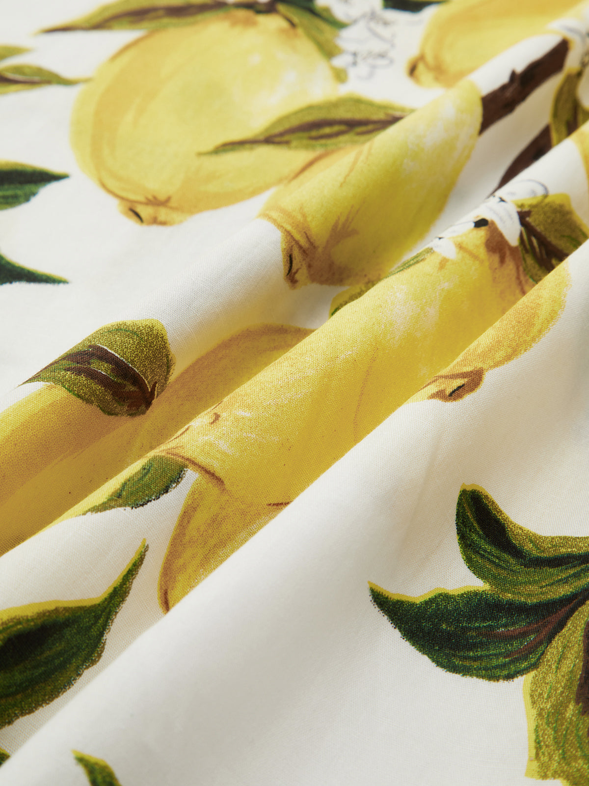 Robe dos nu en coton imprimé à col cœur 