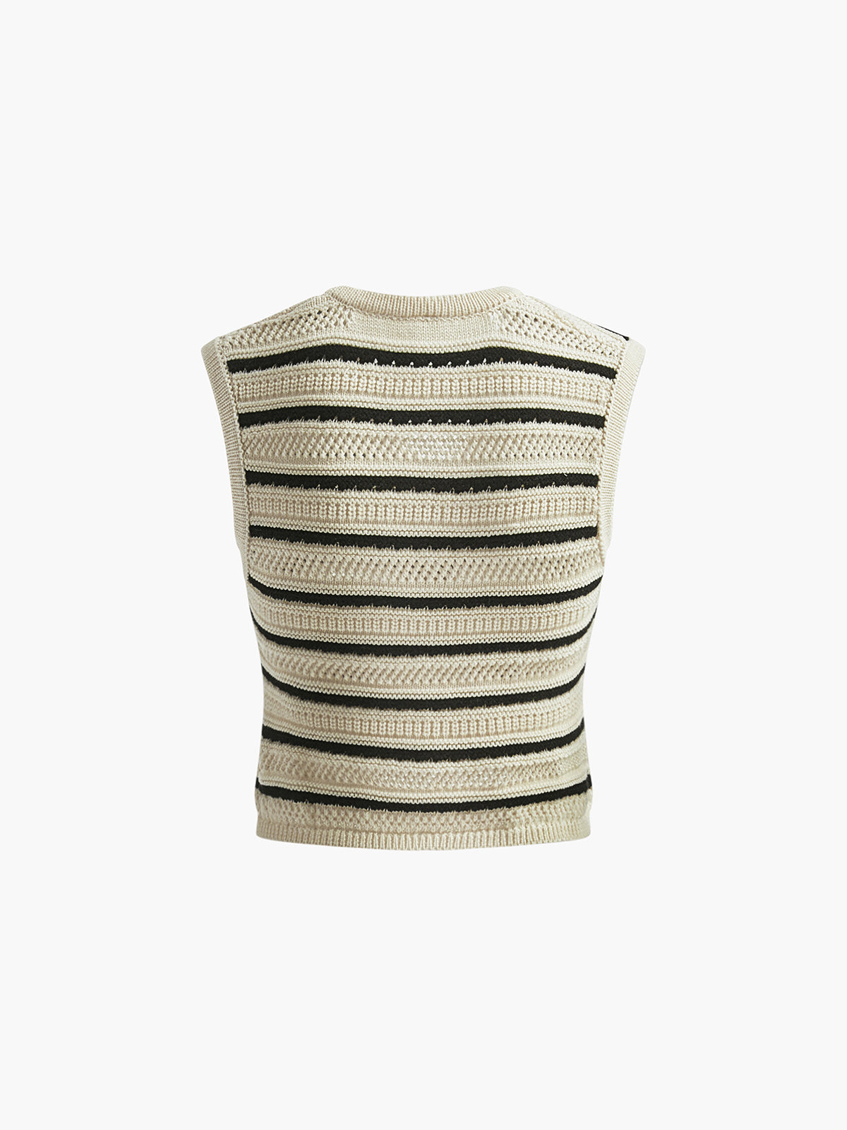 Knitted V-Neck Vest