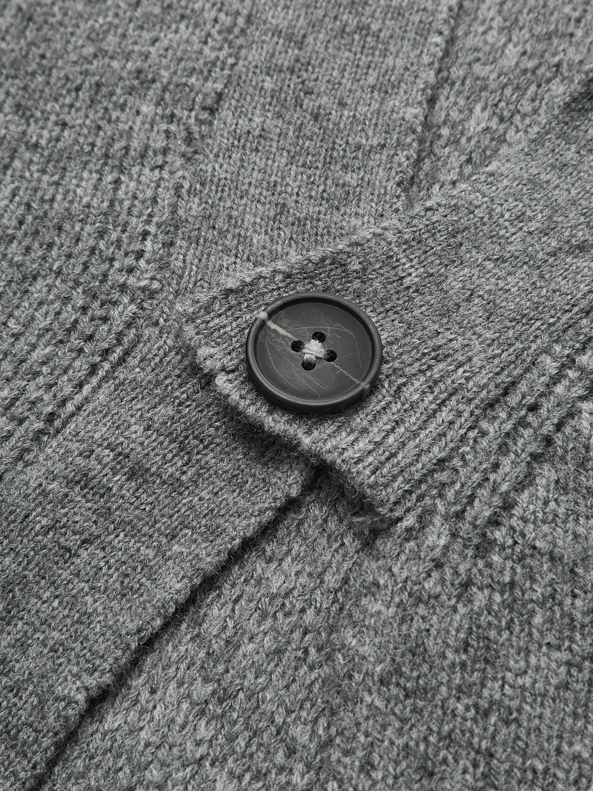 Cardigan rétro à col V et boutons 