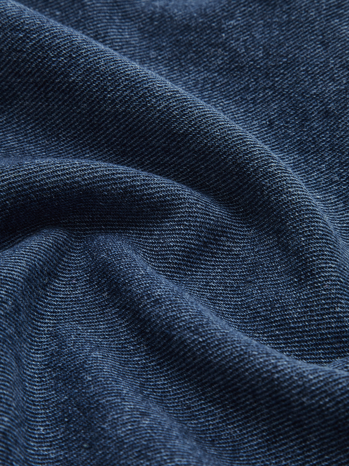 Veste en jean décontractée à revers boutonné 