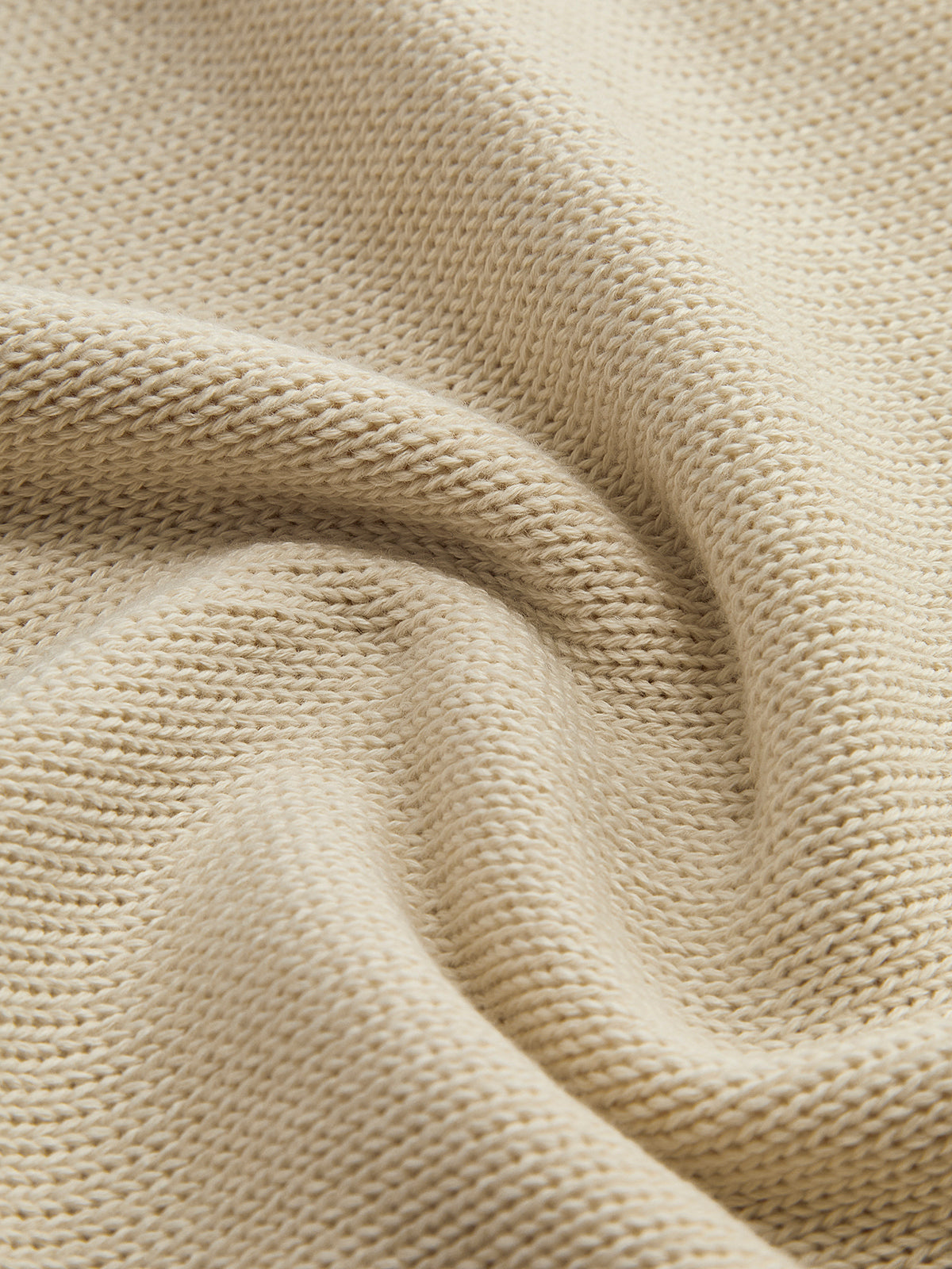 Pull-over côtelé à revers