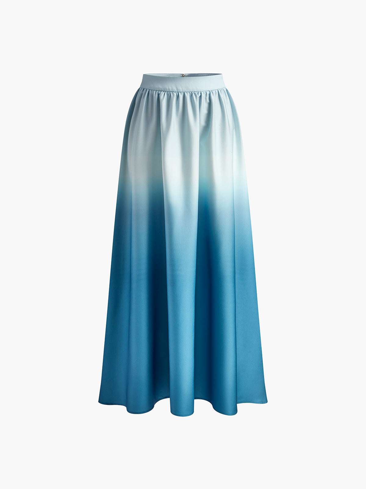 Ensemble jupe longue tube à lacets dégradés