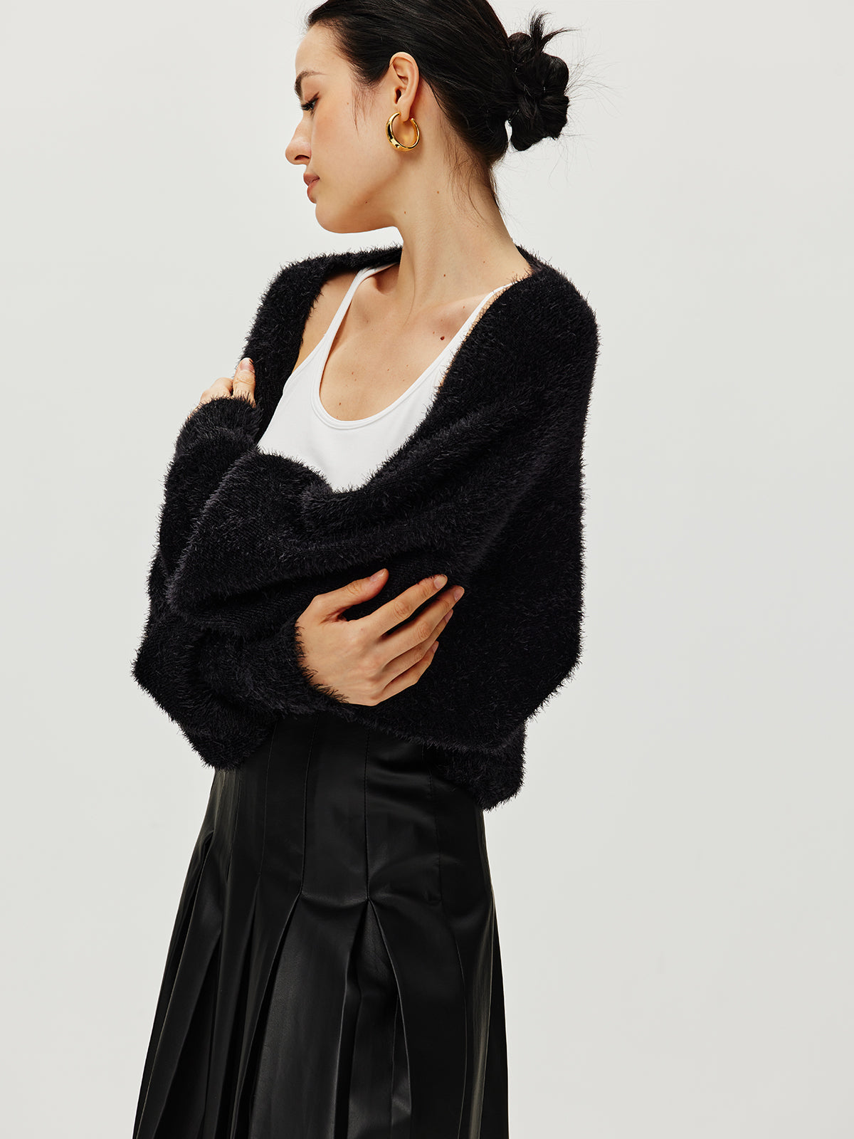 Achselzucken Fuzzy Caidigan