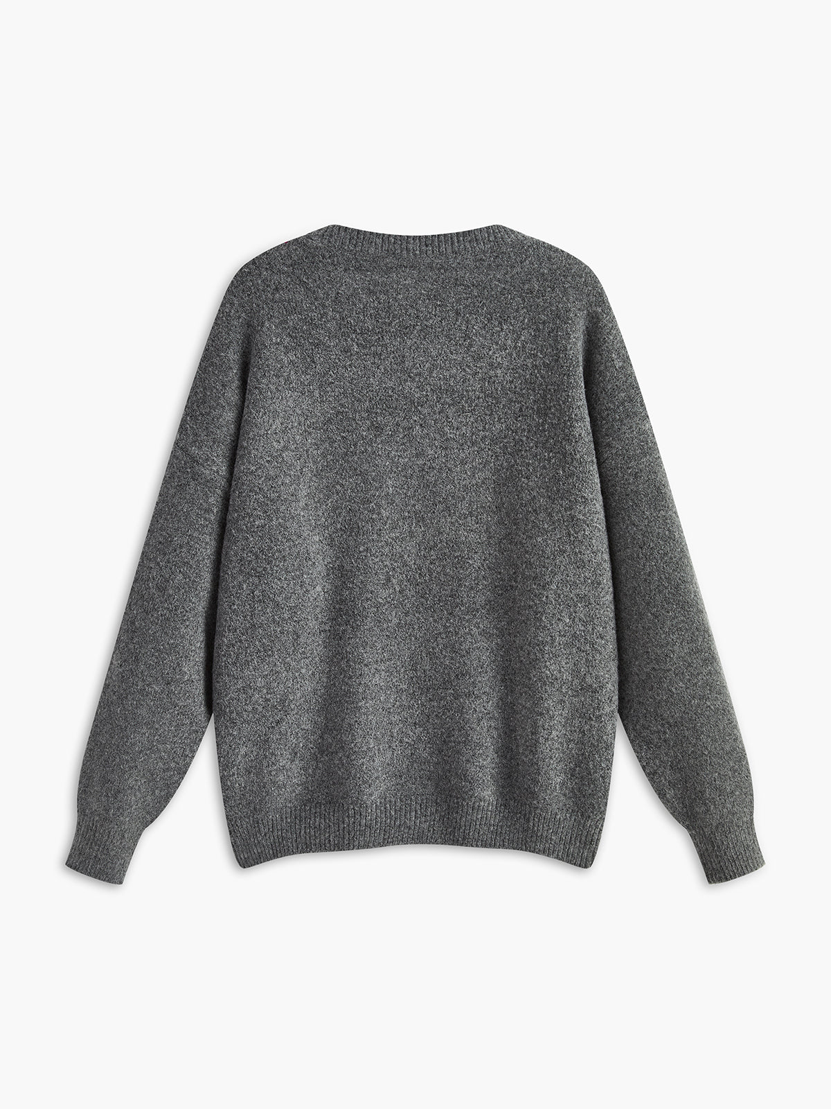 Pull en mélange de coton imprimé cerises 