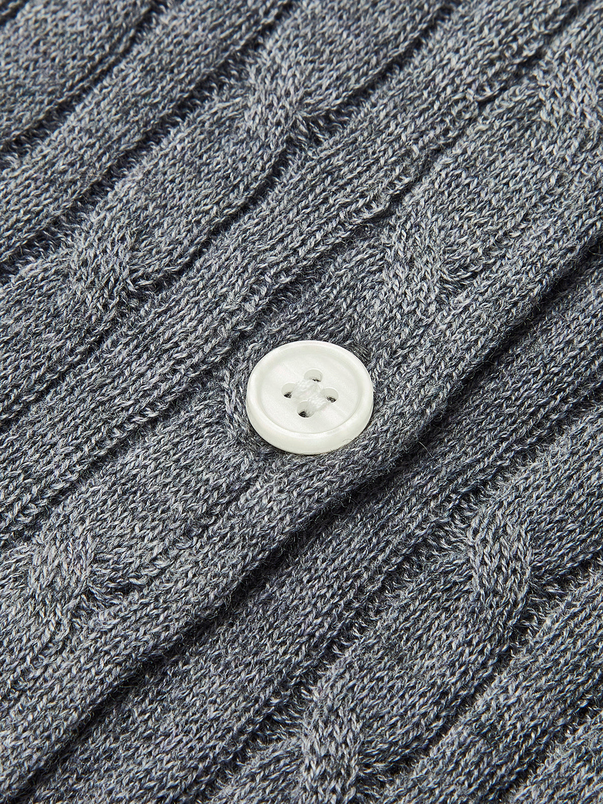 Gilet en maille torsadée jacquard 