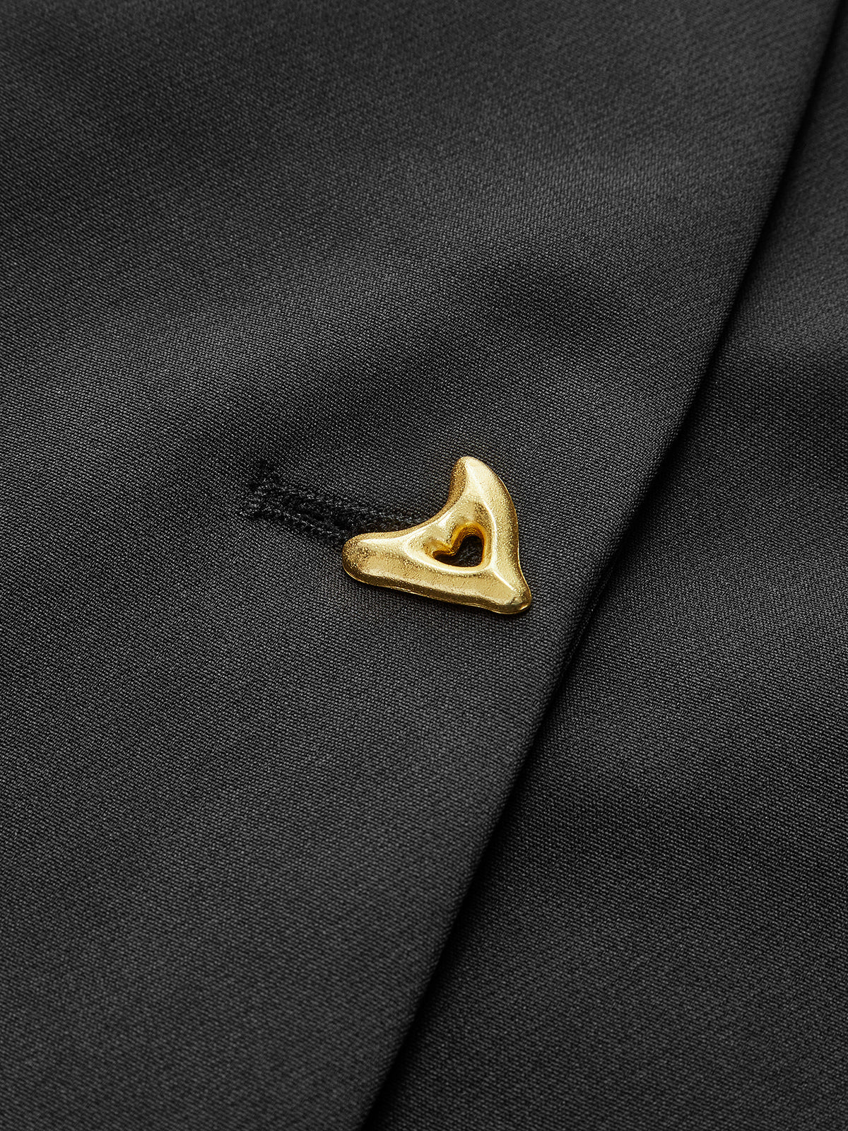 Trendige Bluse mit V-Ausschnitt und Knopfleiste 