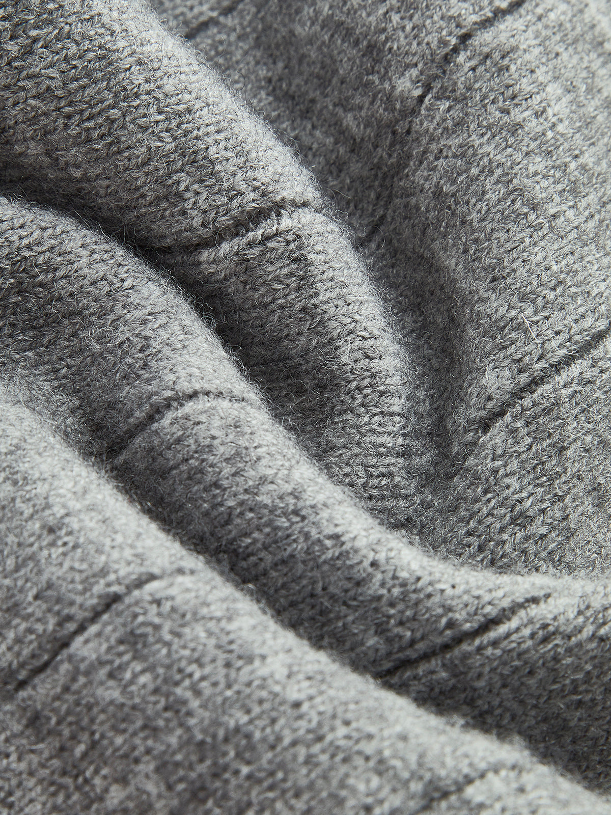 Cardigan doux à col rond et boutons 