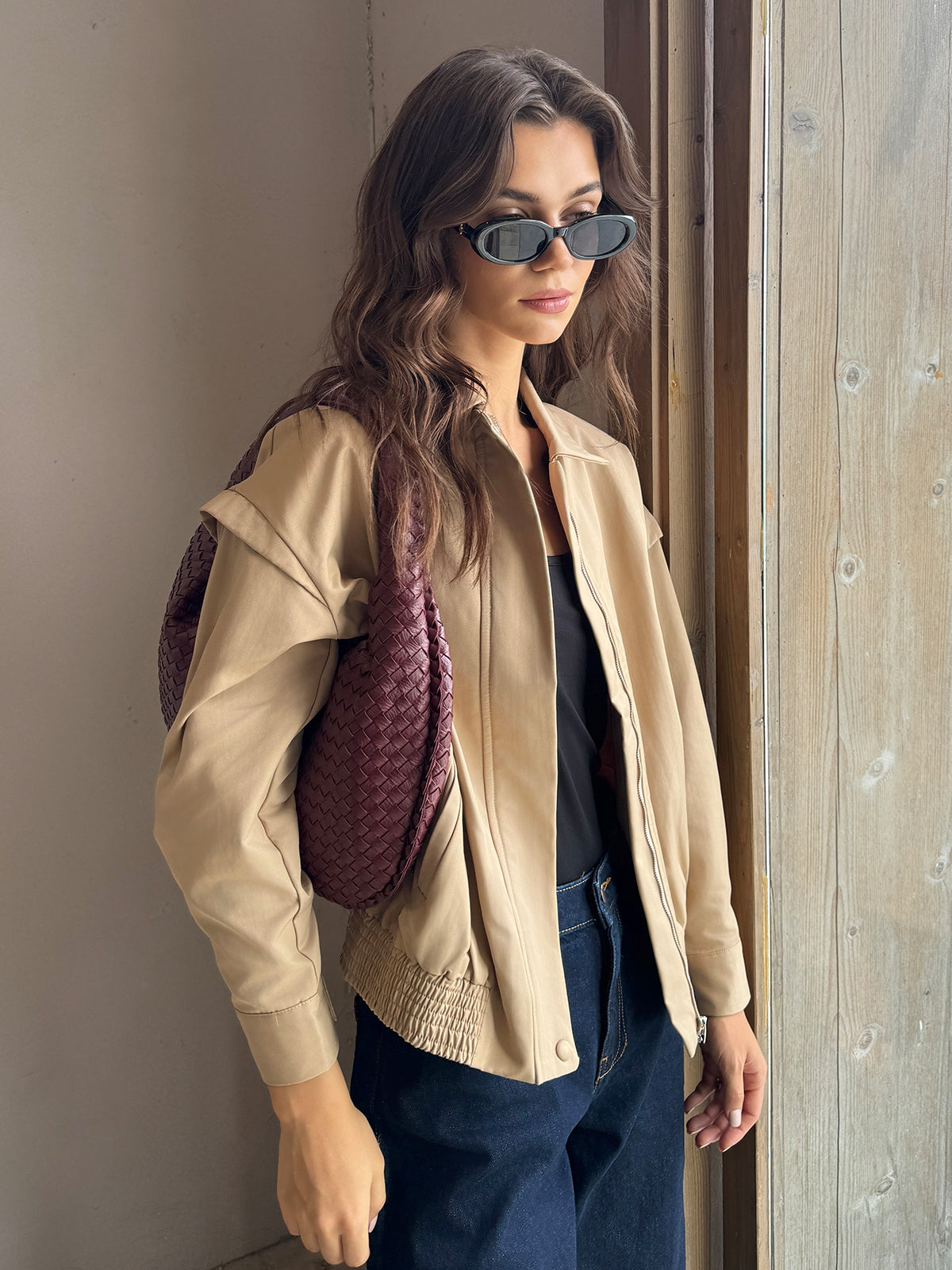 Polo à boutons et fermeture éclair 