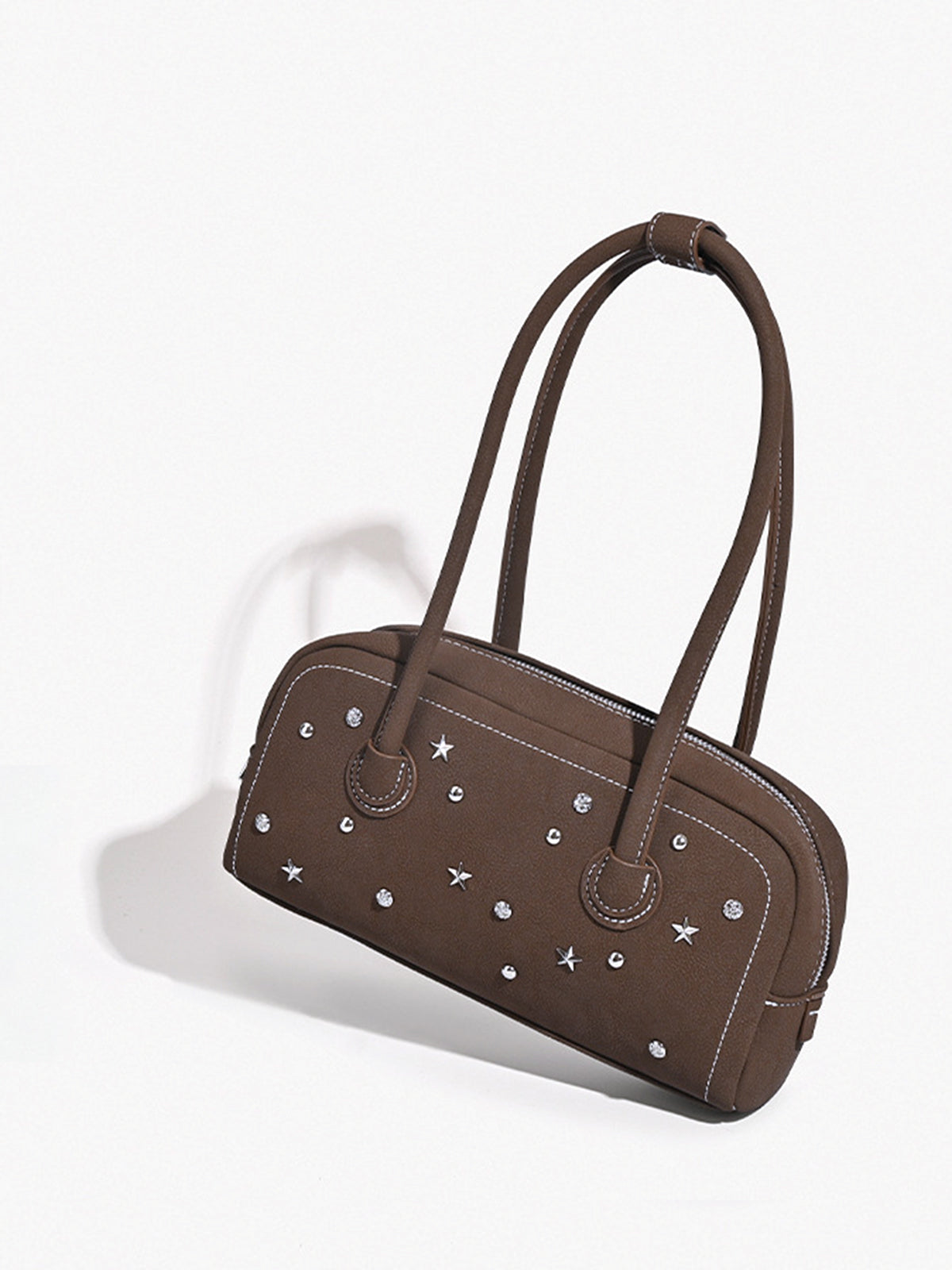 Strassverzierte Henkeltasche 