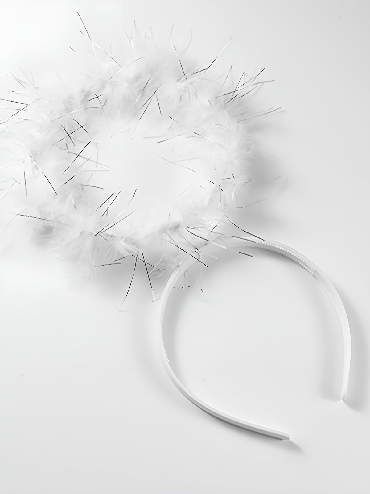 Halloween-Herz-Feder-Stirnband