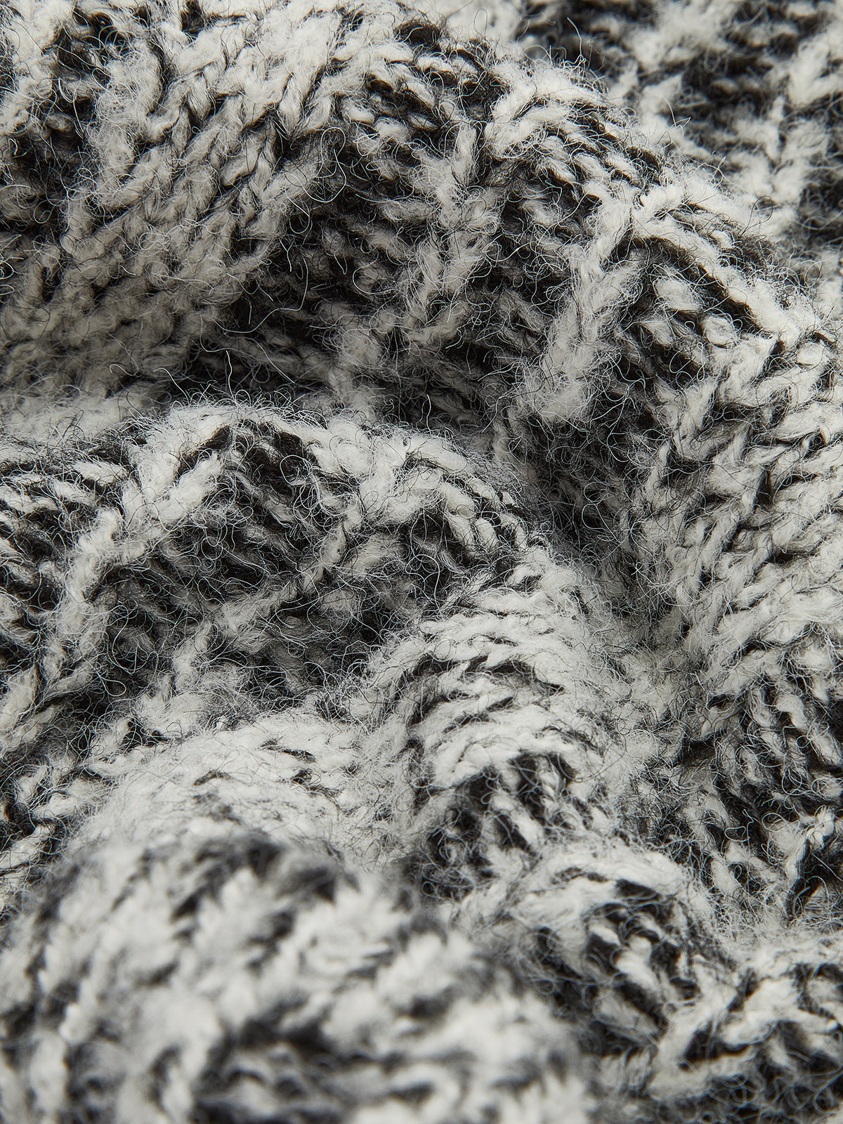 Vintage-Strickoberbekleidung mit Taschen