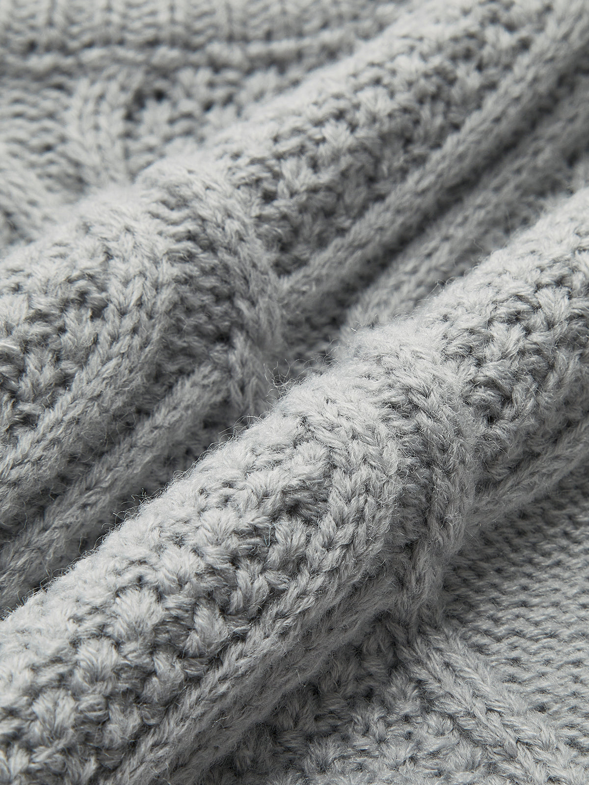 Kurzes Zopfstricktop 