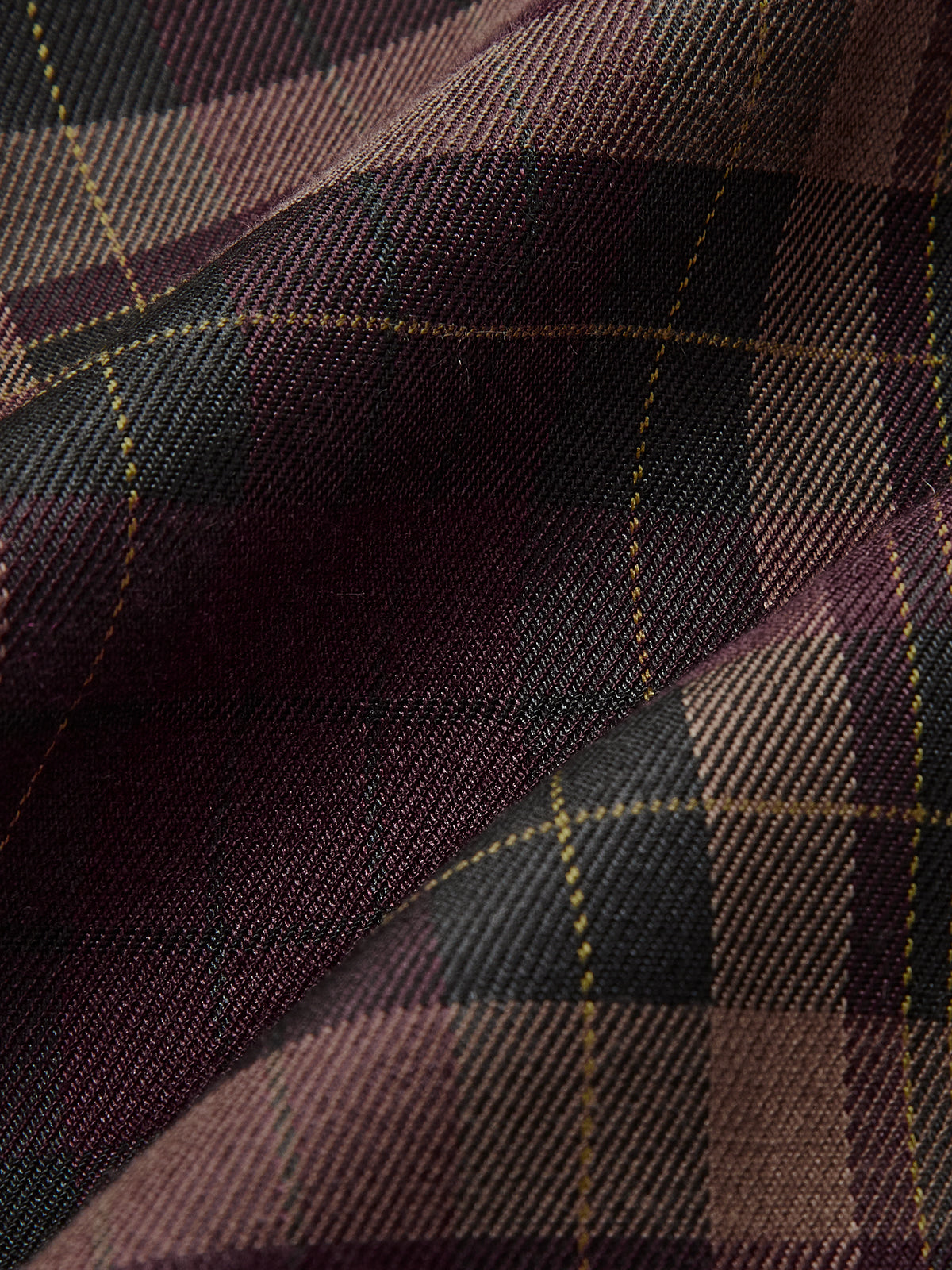 Minirock mit Karomuster und Reißverschluss 