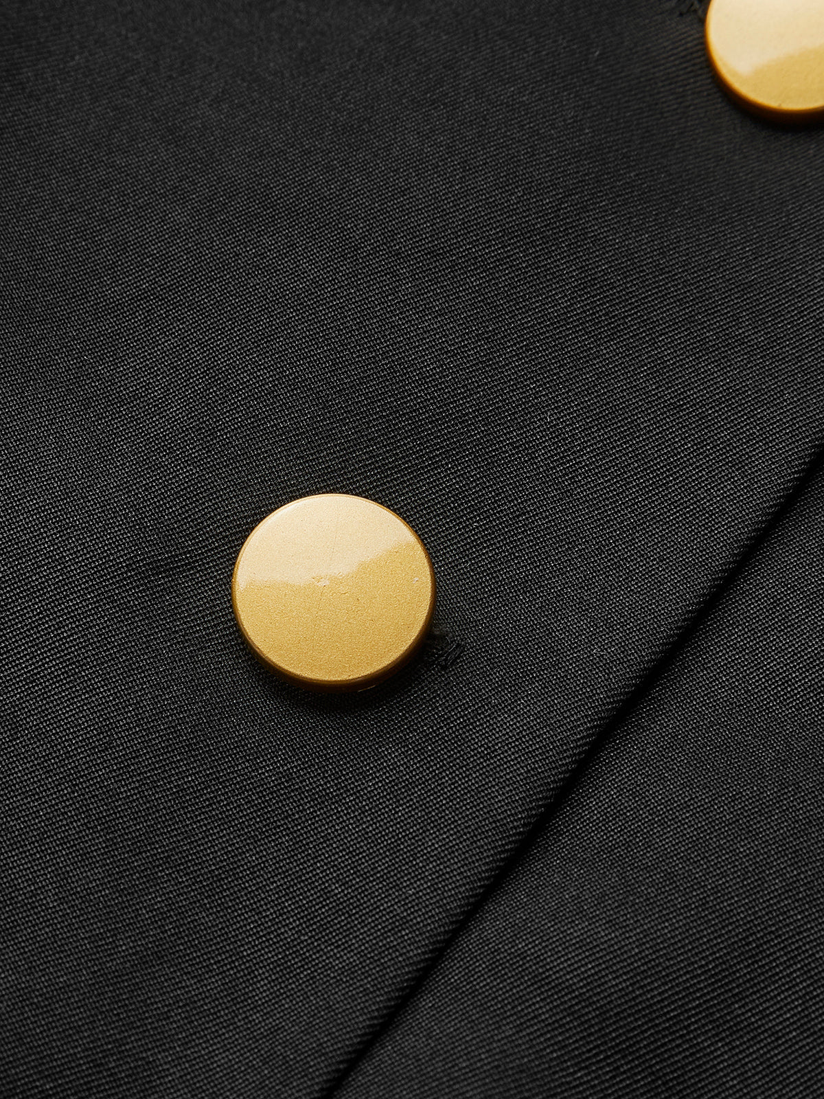 Midi-Rock mit Metallknöpfen 