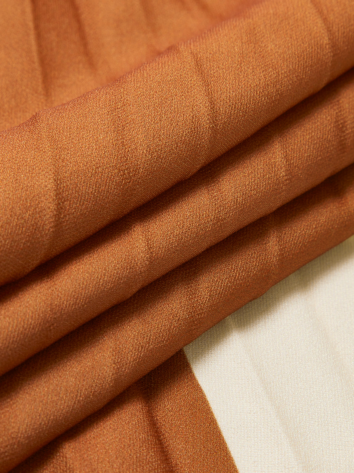 Farbblock-Plisseerock 