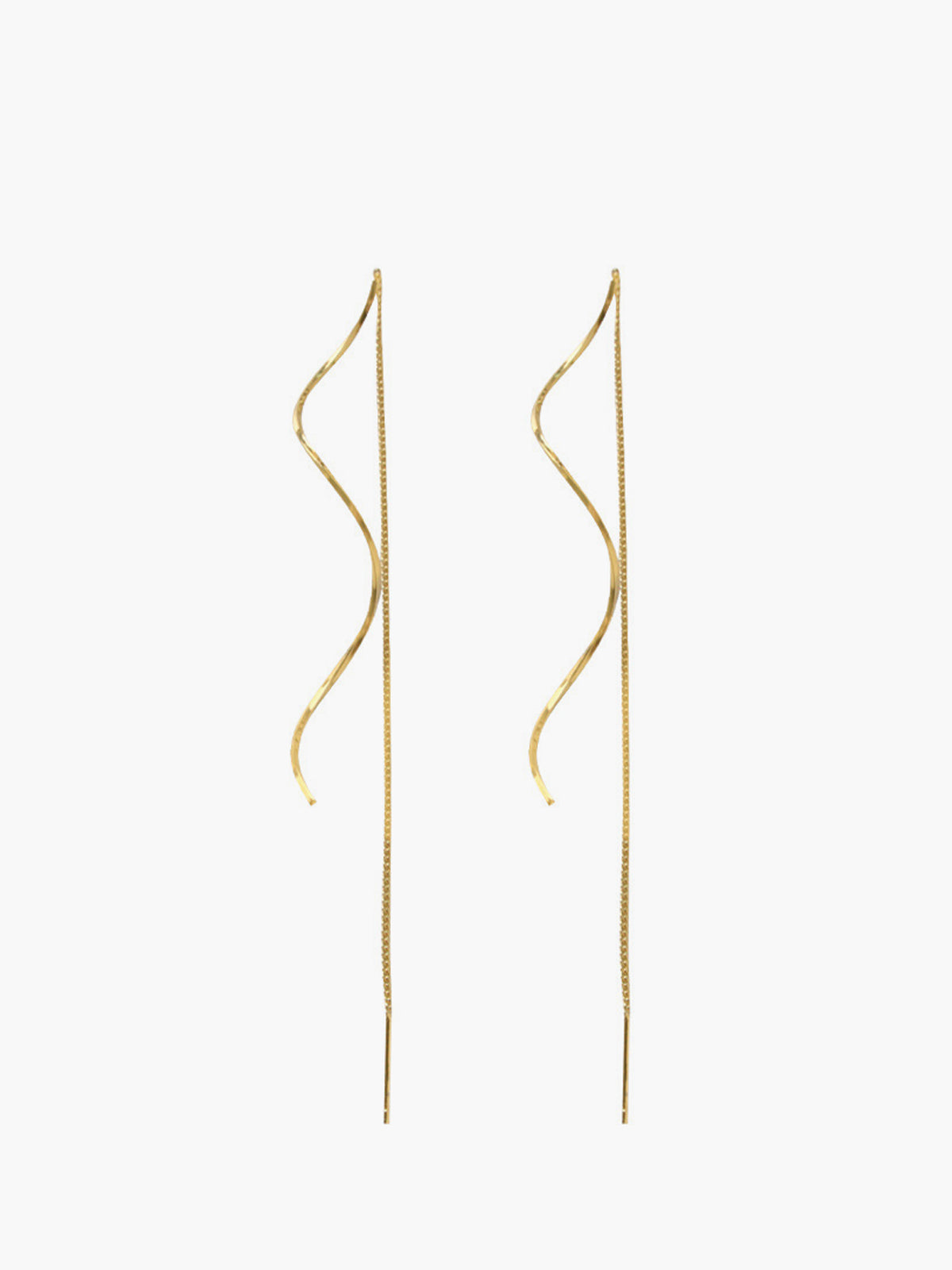 Boucles d'oreilles à pompons en spirale 