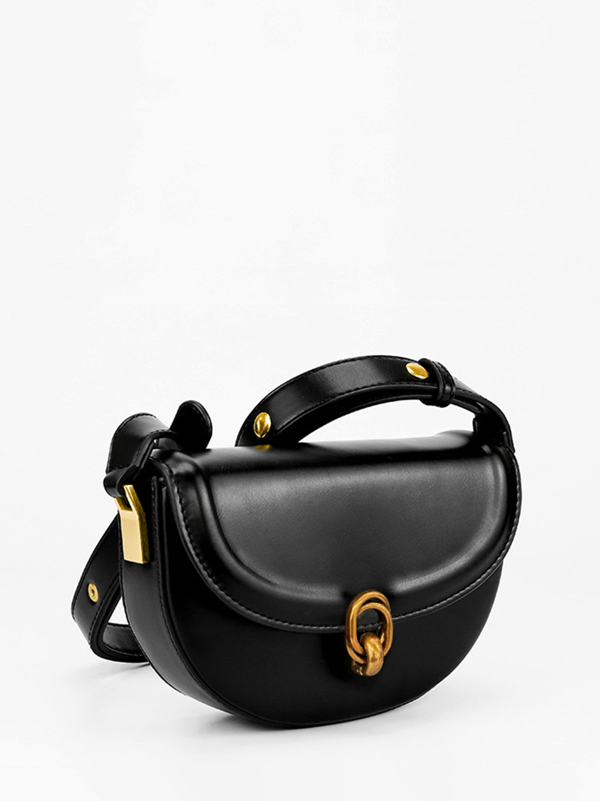 Sac bandoulière à rabat aimanté 