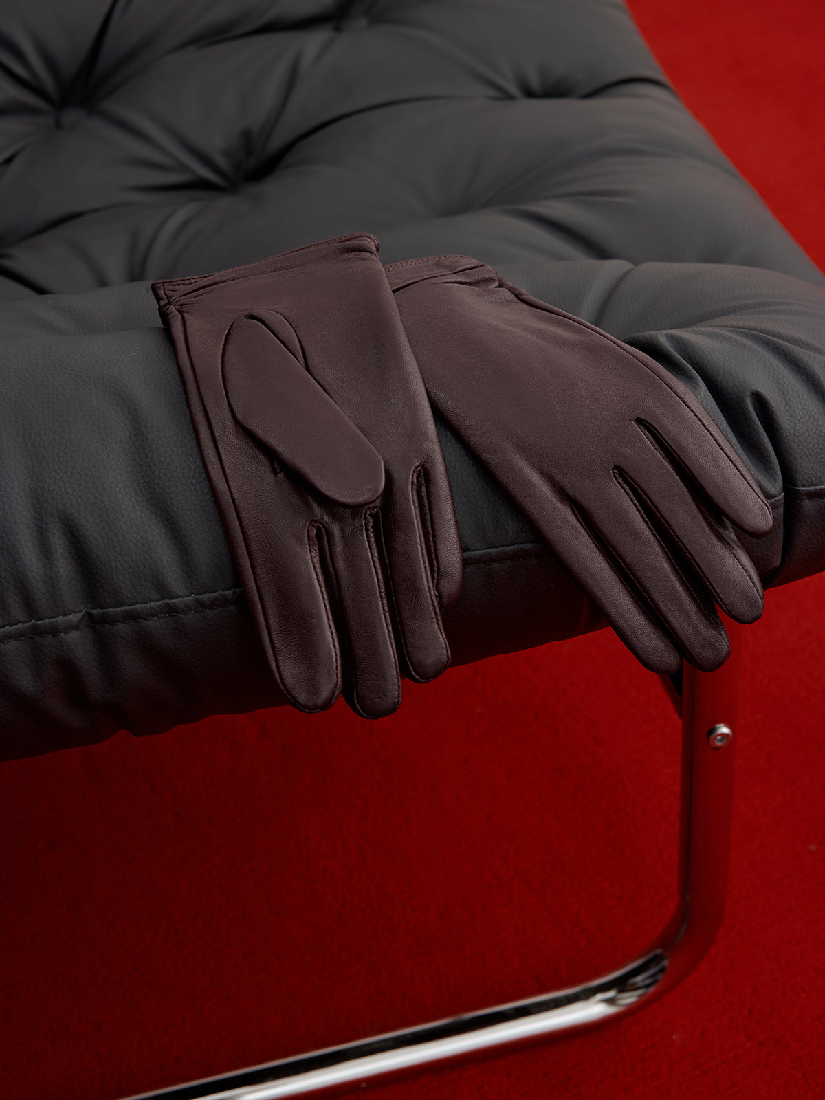 Fleece Lined Goatskin Gloves