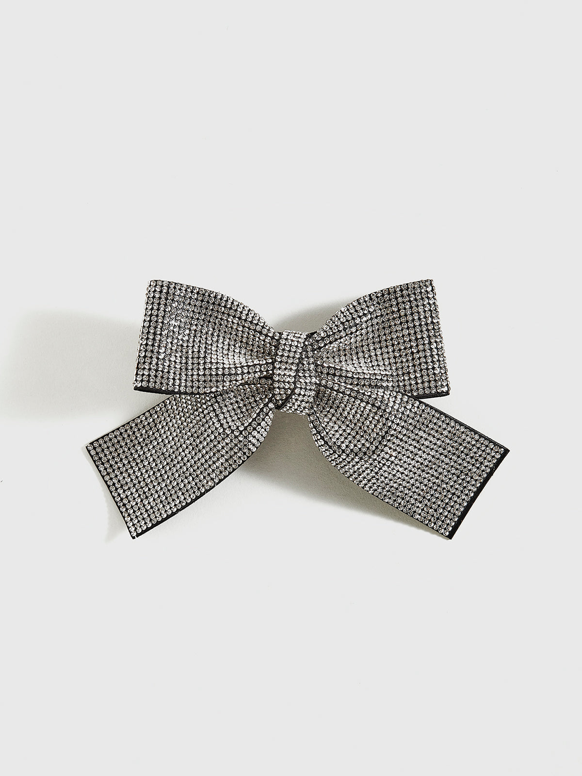 Haarspange mit Strassschleife 