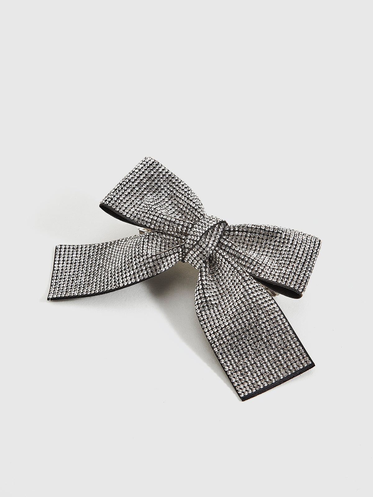 Haarspange mit Strassschleife 