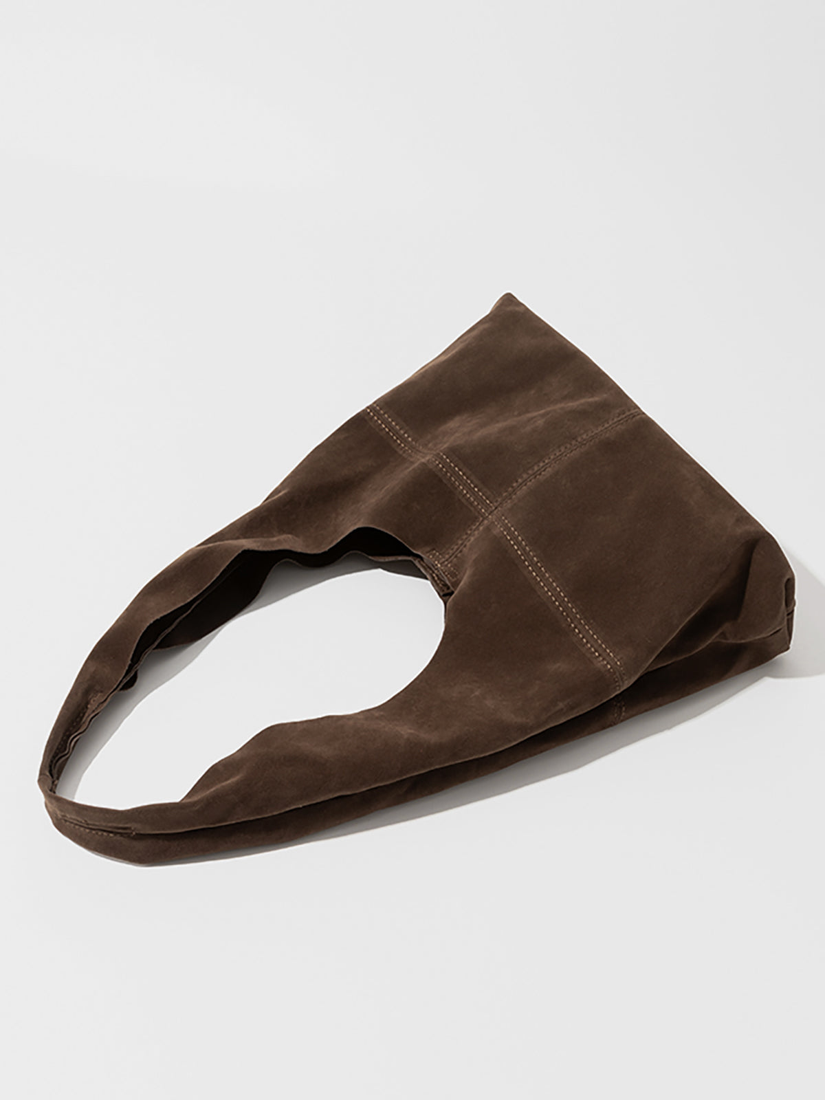 Hobo-Tasche mit Knopfverschluss