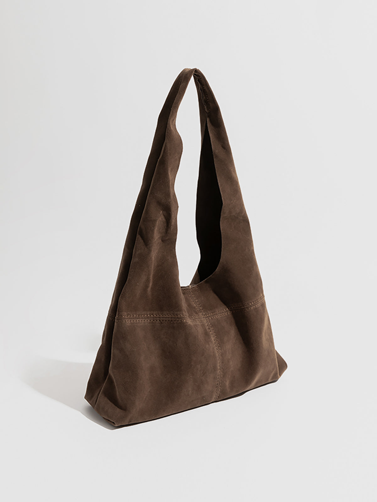 Hobo-Tasche mit Knopfverschluss