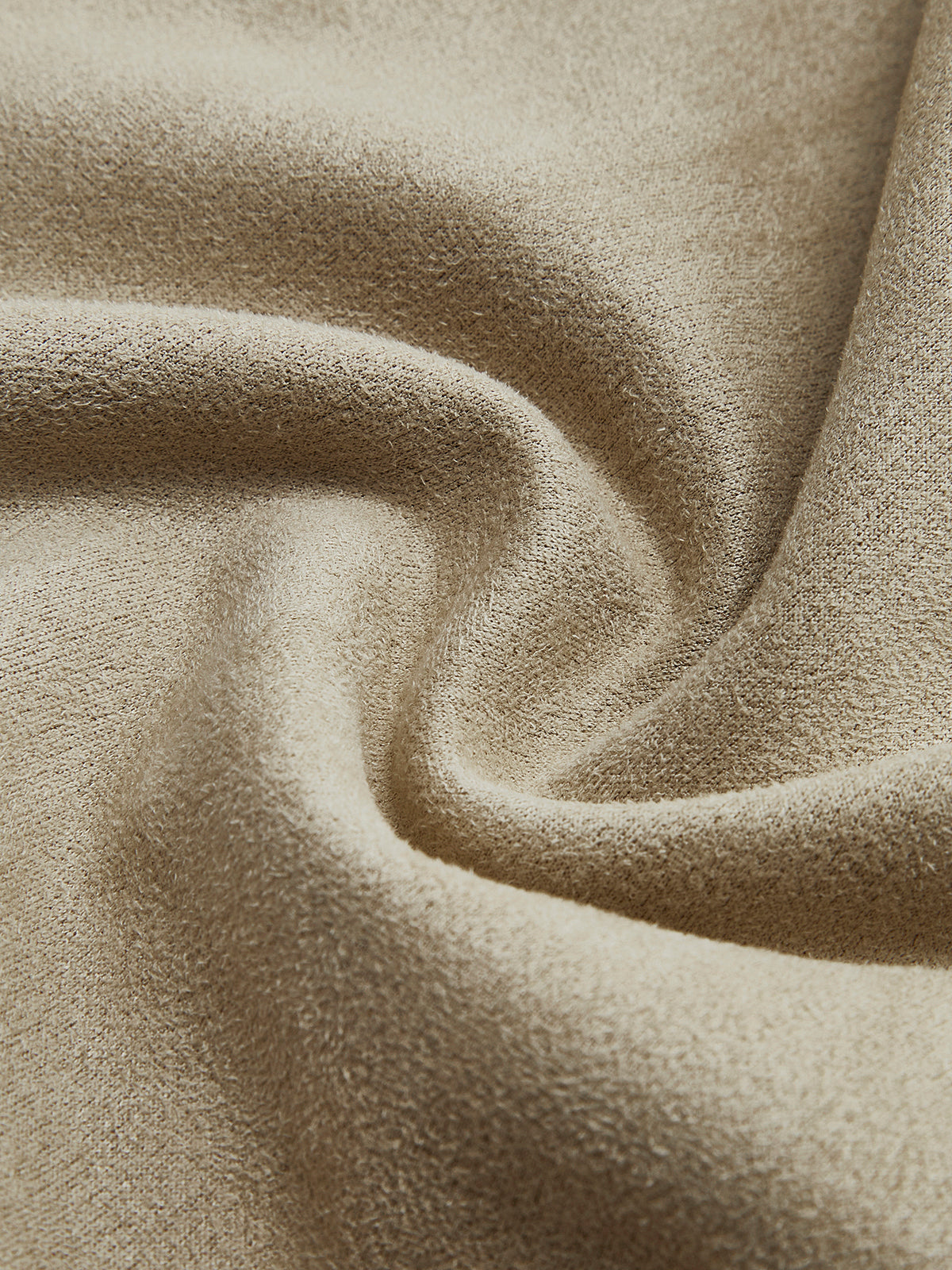 Minirock in Wildlederoptik mit Gürtel 