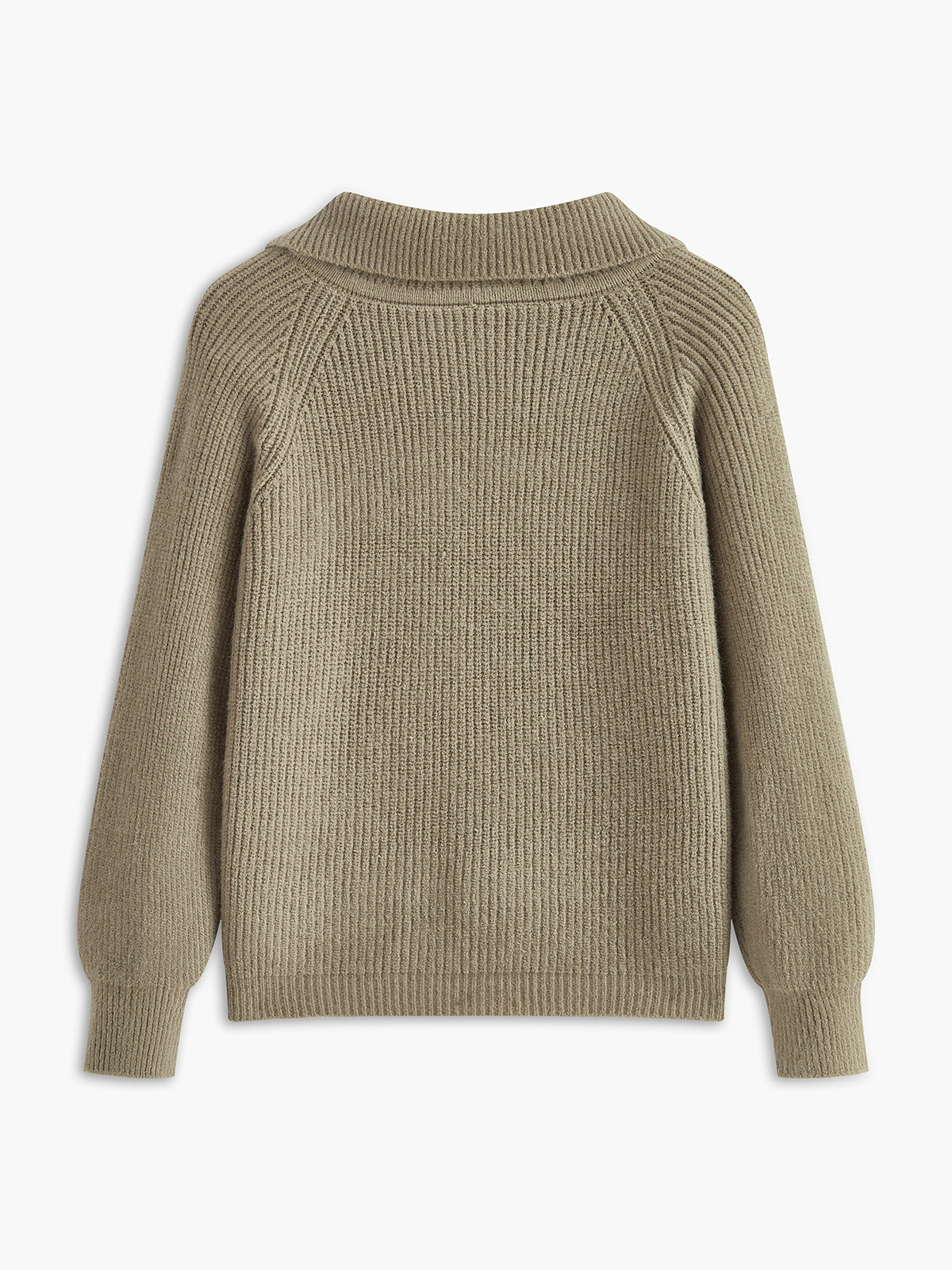 Gilet douillet à revers 