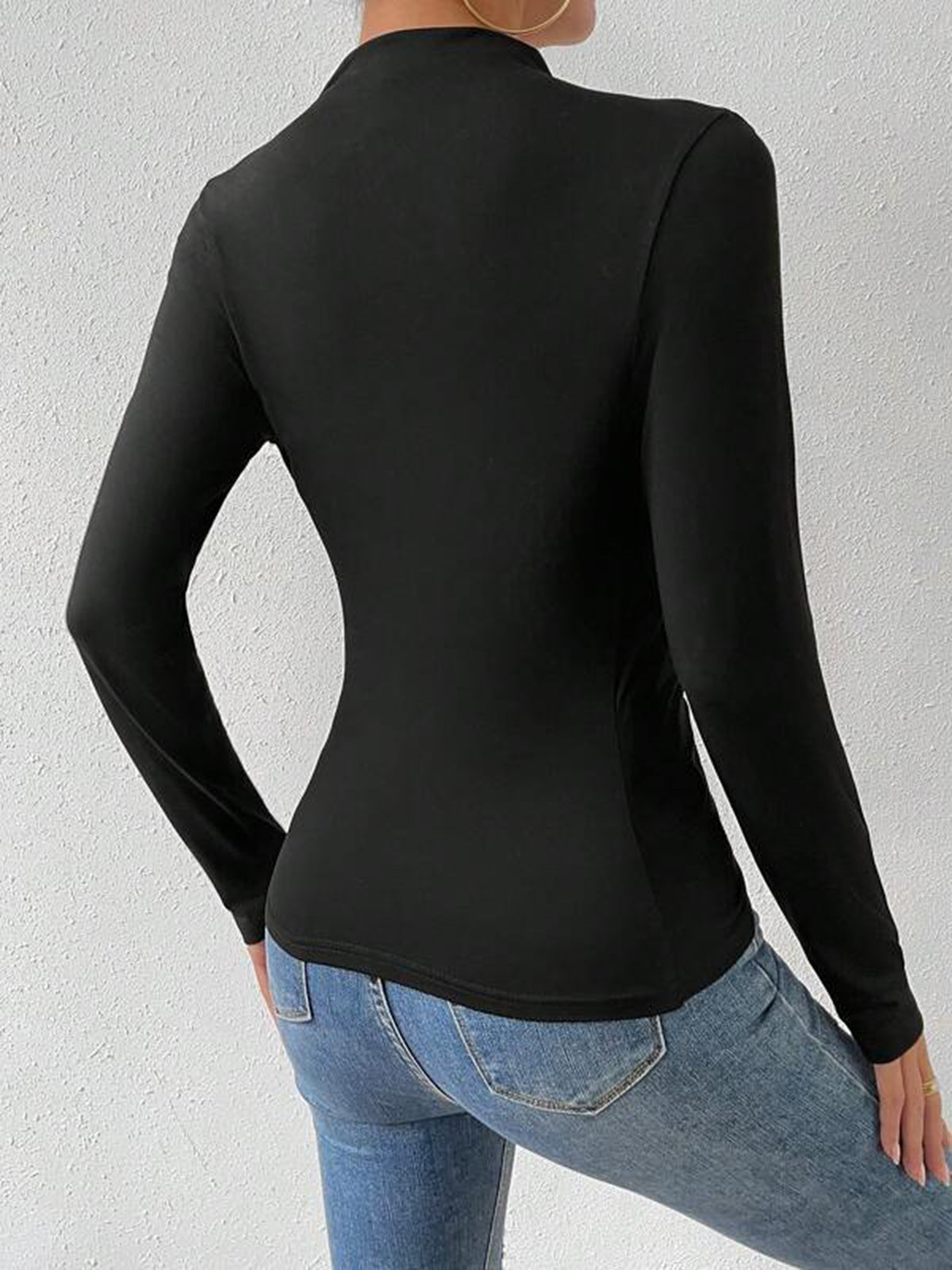 T-shirt à manches longues Color Block 