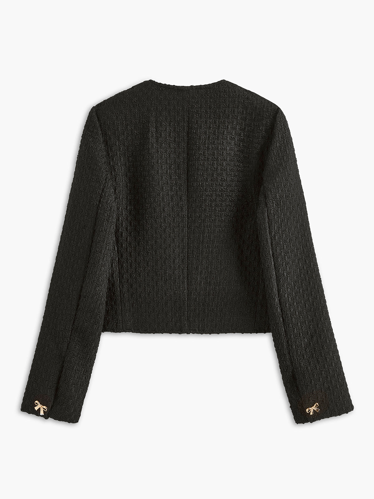 Golden Bow Tweed Jacket