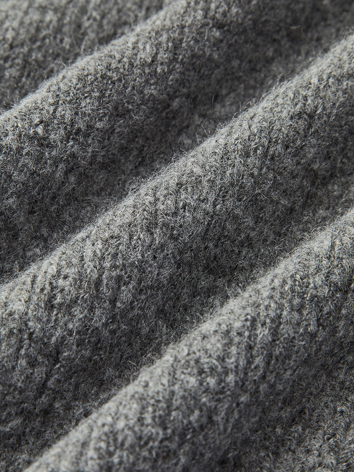 Ensemble pull et ceinture côtelés doux 