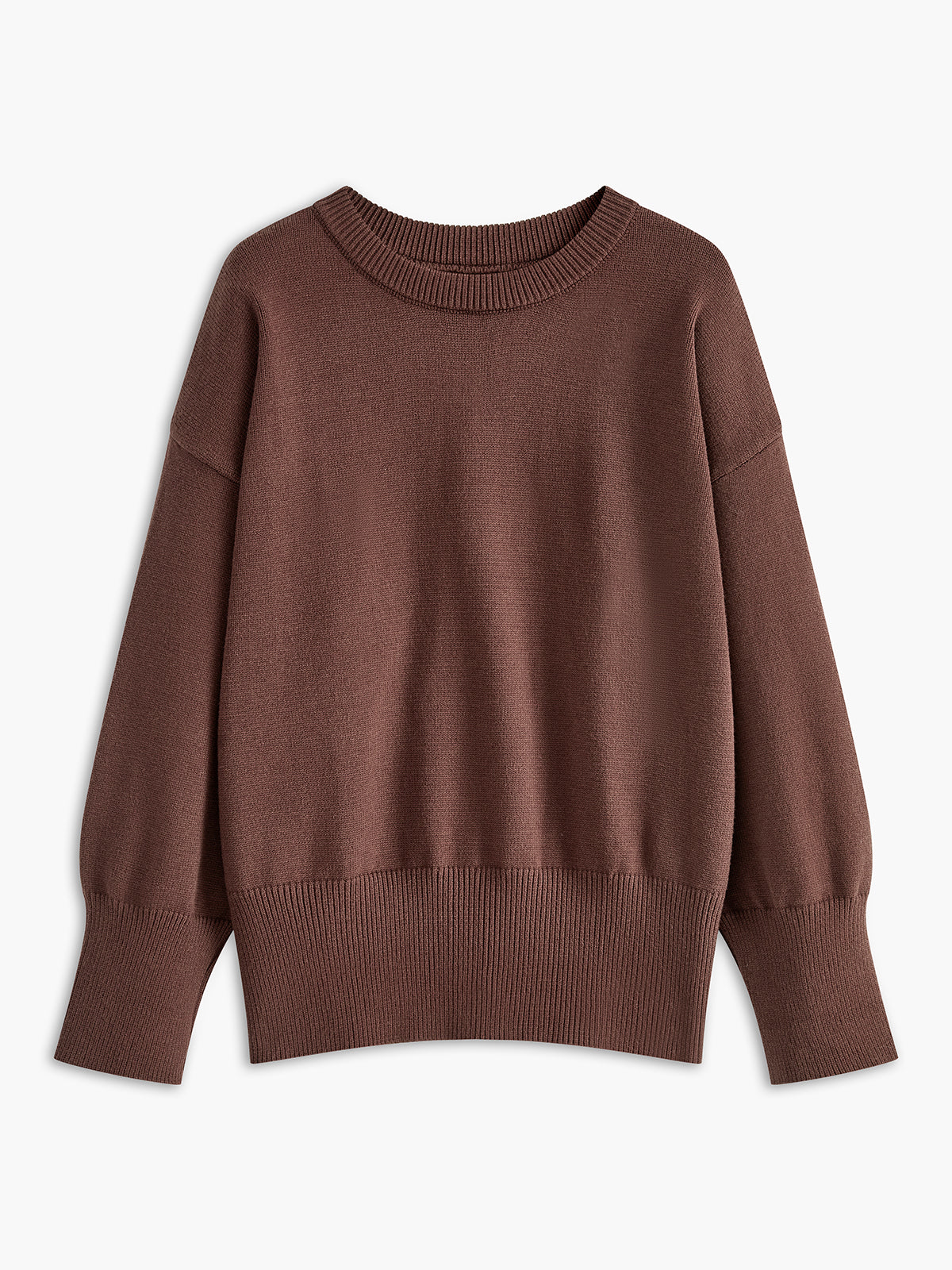 Minimalist Plain Shift Sweater