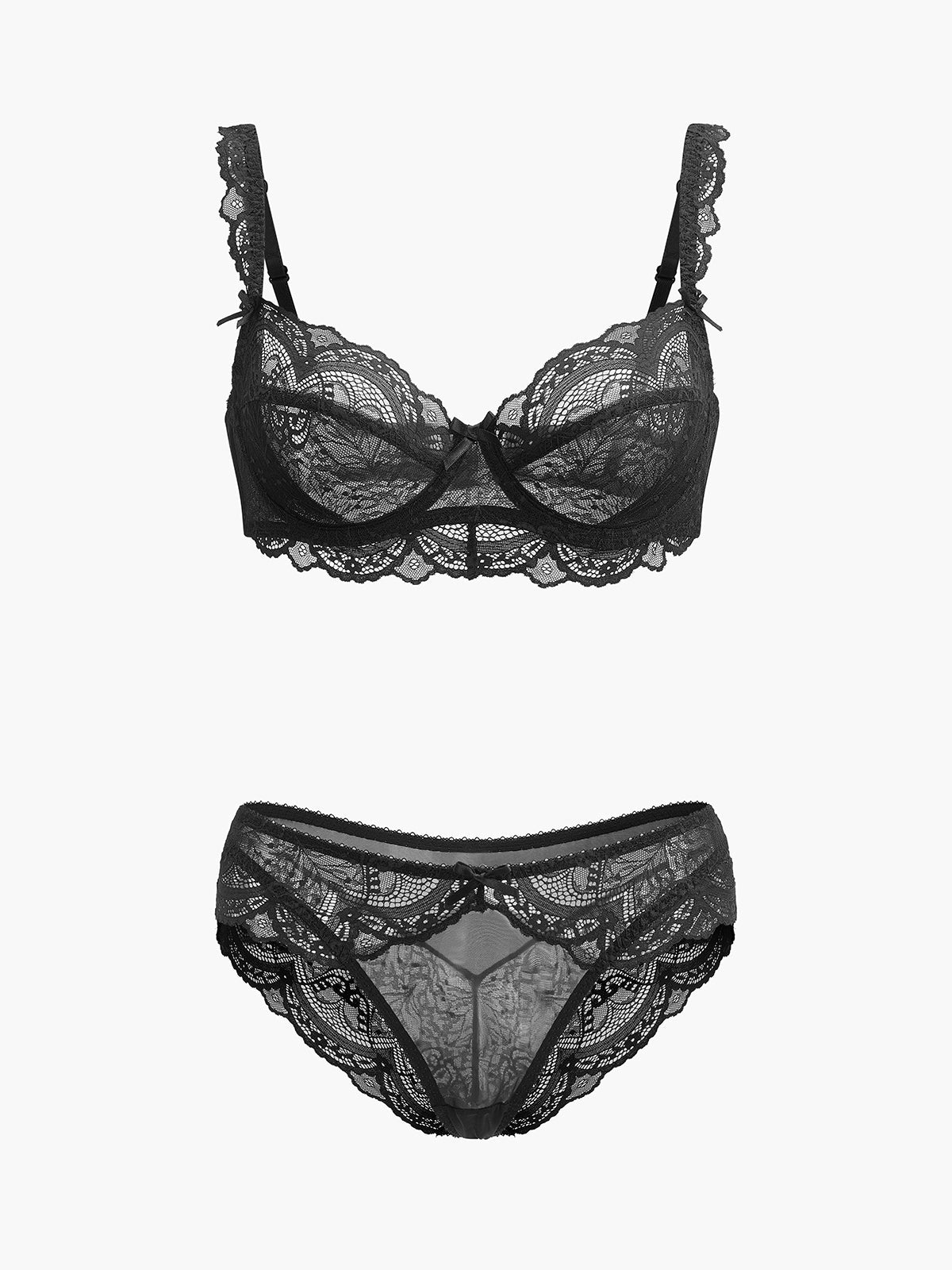 Parure soutien-gorge en dentelle