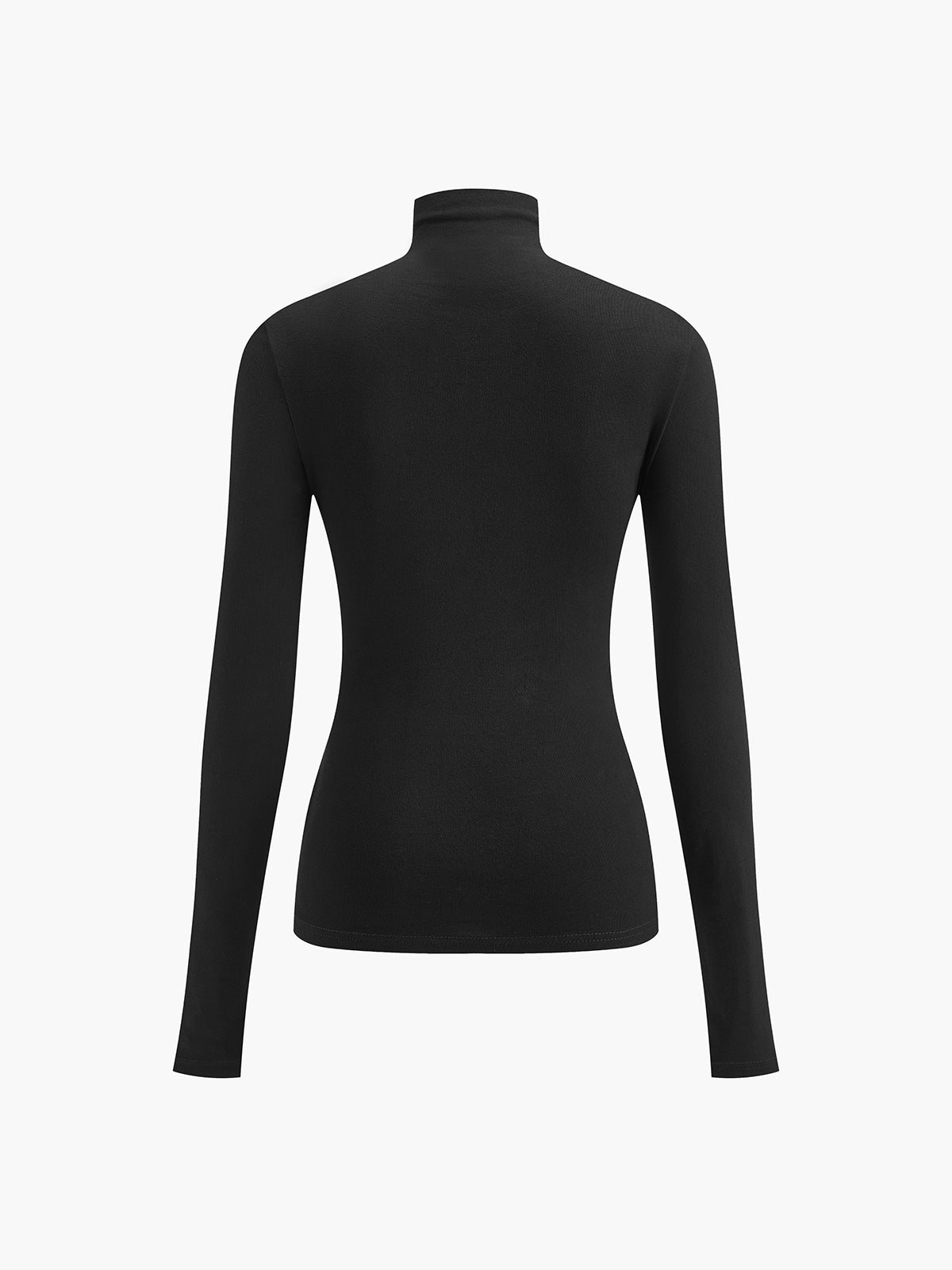 Haut jersey 2 en 1 à col montant 